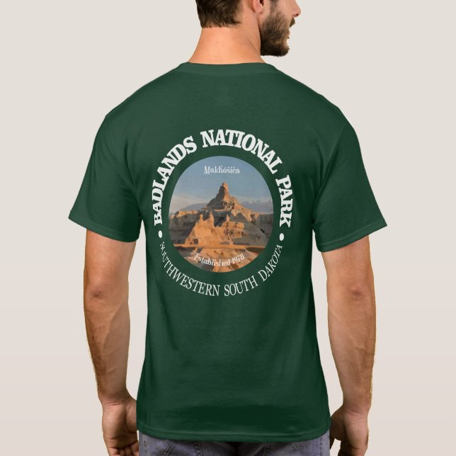 Badlands National Park T-Shirt (Back)