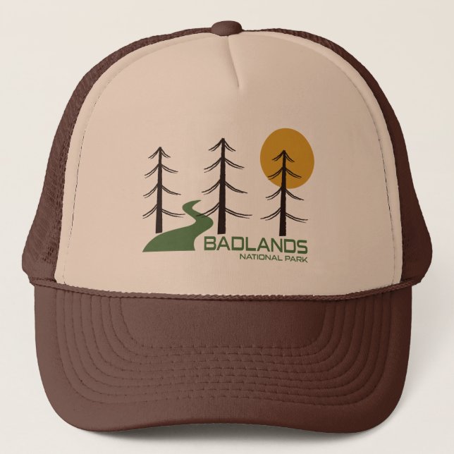 Badlands National Park Trail Trucker Hat (Front)