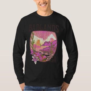 Badlands South Dakota National Park Landscape Imag T-Shirt