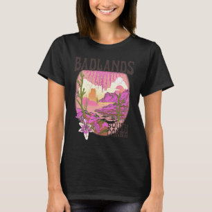 Badlands South Dakota National Park Landscape Imag T-Shirt