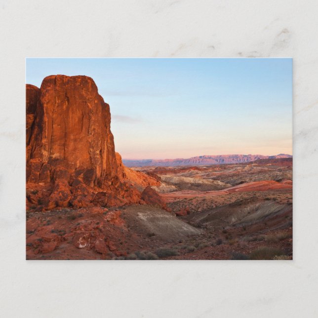 Badlands Sundown Postcard (Front)