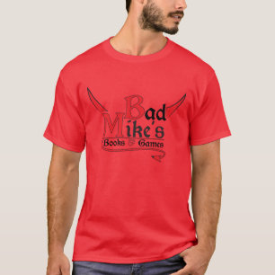 Badmike's books & Games t-shirt