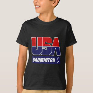 Badminton 2021 Usa  T-Shirt