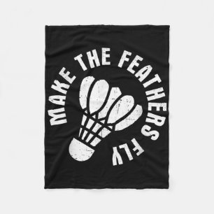 Badminton 4  fleece blanket