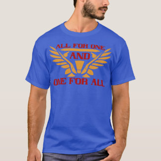 Badminton All for one and one for all T-Shirt