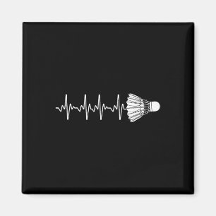 Badminton Art For Men Women Badminton Lover Badmin Magnet