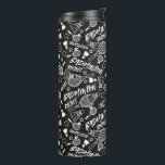 Badminton Athletic Design Tumbler<br><div class="desc">- Badminton Athletic Art Pattern (black and white) Sports Design Thermal Tumbler.</div>