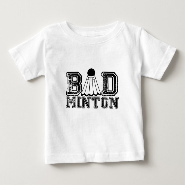 Badminton Baby T-Shirt (Front)