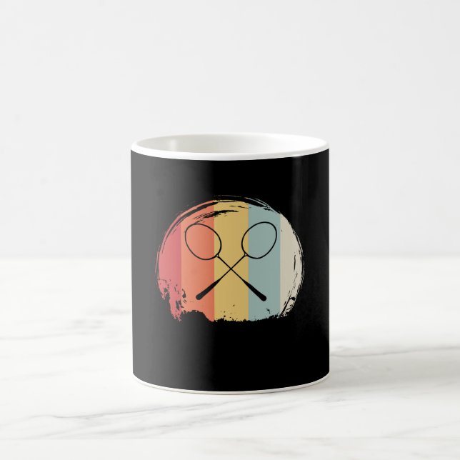 Badminton Badminton Player Gift Coffee Mug (Center)