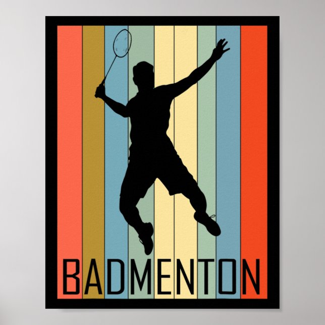 Badminton - Badminton Player  Poster (Front)