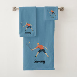 Badminton Bath Towel Set