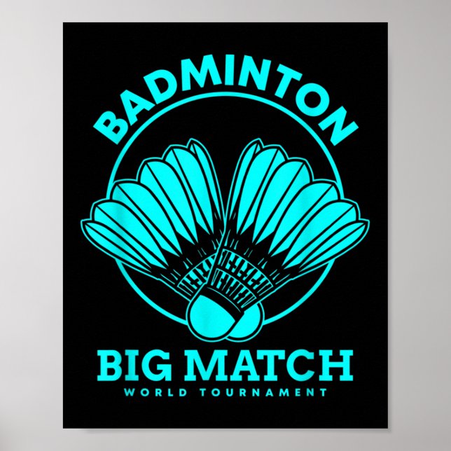 Badminton Big Match  Poster (Front)