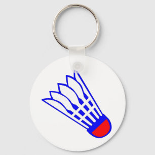 Badminton Birdie Key Ring
