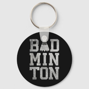 Badminton Birdies Shuttle Badminton Players And Lo Key Ring