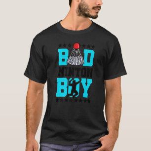 Badminton Boy Noun Definition Shuttlecock Badminto T-Shirt