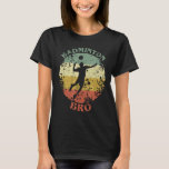 Badminton Bro Distressed Vintage Badminton Brother T-Shirt<br><div class="desc">Badminton Bro Distressed Vintage Badminton Brother</div>