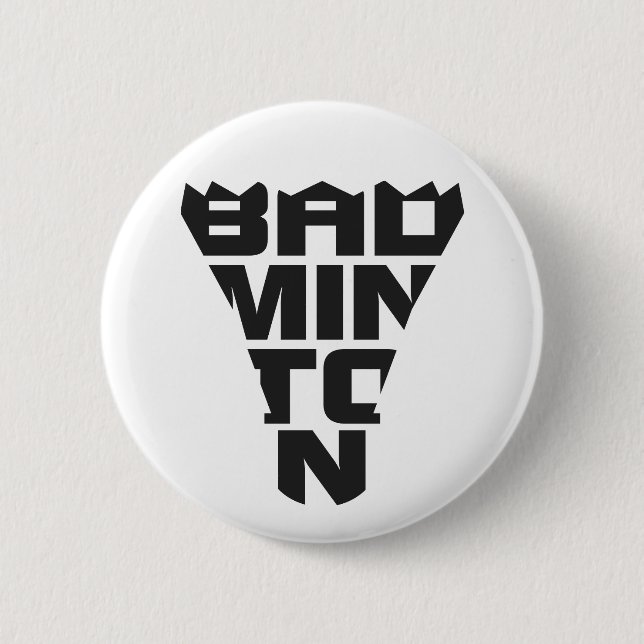 Badminton Button (Front)