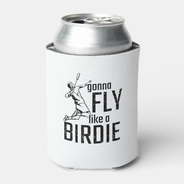 Badminton Can Cooler (Can Front)