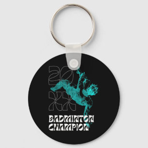 Badminton Champion Racket Shuttle Tournament Winne Key Ring
