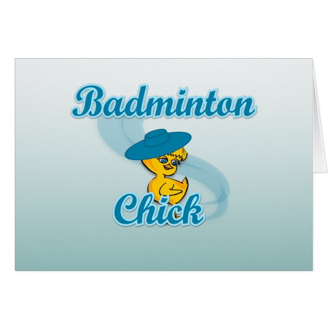 Badminton Chick #3 (Front Horizontal)