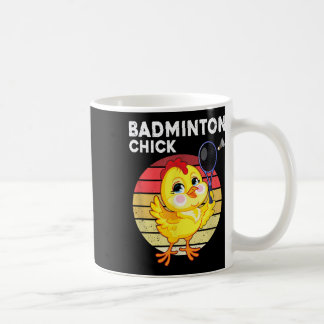 Badminton Chick Badminton Player Shuttle Sports Sm Coffee Mug