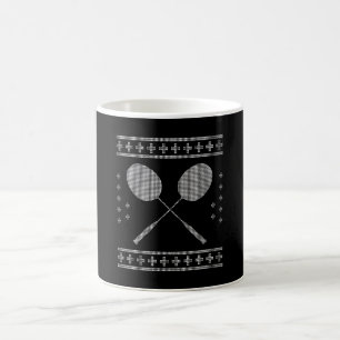 Badminton Christmas Coffee Mug
