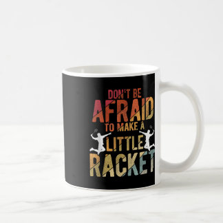 Badminton coffee mug