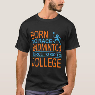Badminton College Apparel Shuttle T-Shirt