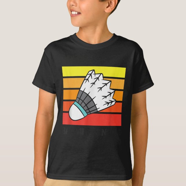 Badminton Dad Funny Badminton Father  T-Shirt (Front)