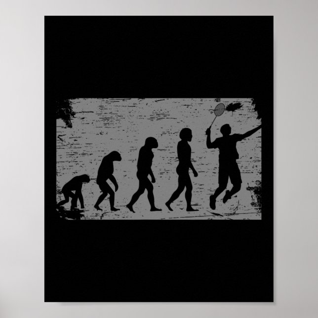 Badminton Evolution  Poster (Front)
