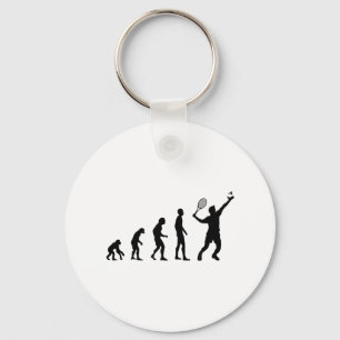 Badminton Evolution Shuttle Funny  Key Ring