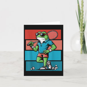 Badminton Frog Shuttle Poona Card