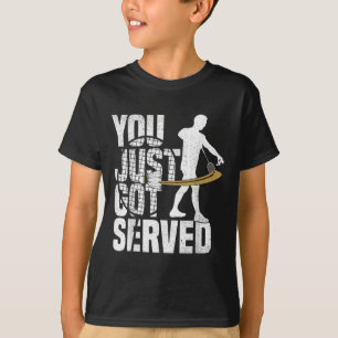 Badminton Game Lover Served Shuttle Player Badmint T-Shirt