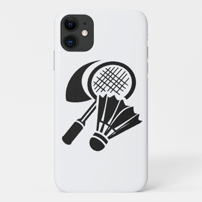 Badminton gift ideas Case-Mate iPhone case (Back)