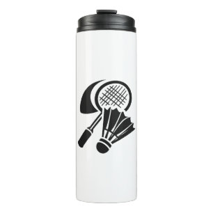 Badminton gift ideas thermal tumbler