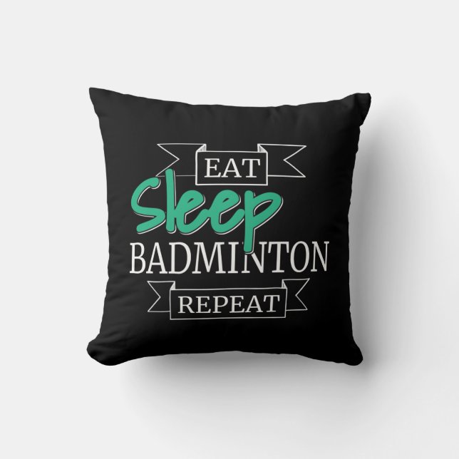 Badminton Gifts Cushion (Front)