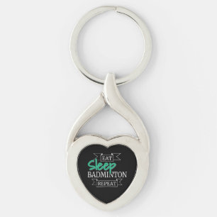 Badminton Gifts Key Ring