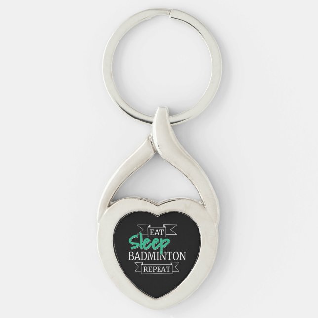 Badminton Gifts Key Ring (Front)
