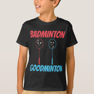Badminton Goodminton Racket Meme  T-Shirt