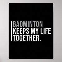 Badminton Hobby Badminton Player Quote 