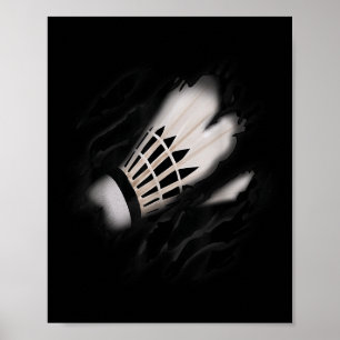 Badminton In Me Design, Badmintondesign  Poster