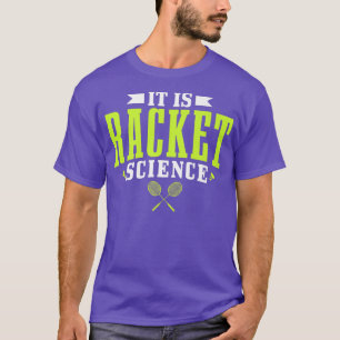 Badminton It Is Racket Science Men Women Funny Pre T-Shirt