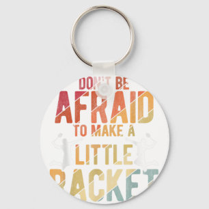Badminton key ring