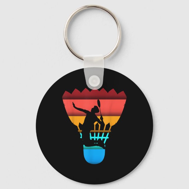Badminton  key ring (Front)