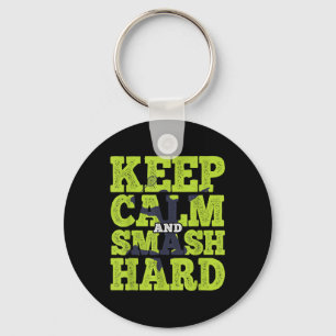 Badminton key ring