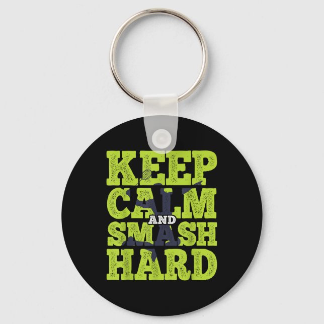 Badminton  key ring (Front)