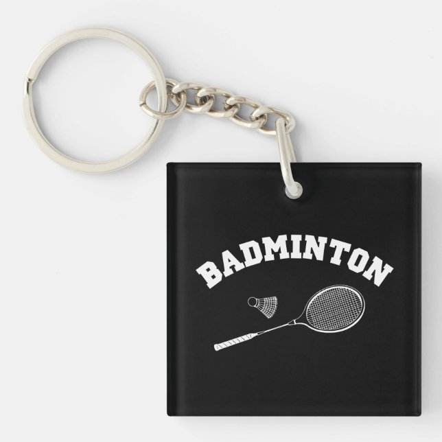 badminton key ring (Front)