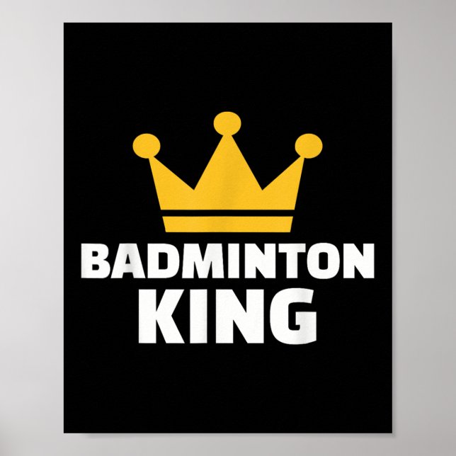 Badminton King  Poster (Front)