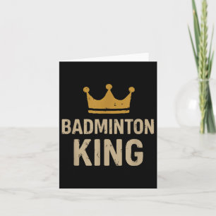 Badminton King – Smash Legend & Court Ruler Card