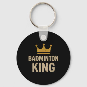 Badminton King – Smash Legend &amp; Court Ruler  Key Ring